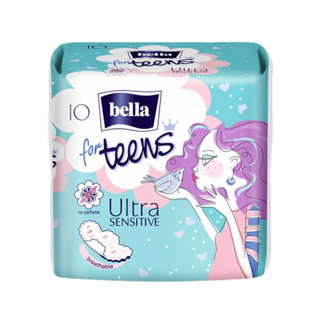 Прокладки ультратонкие Bella Teens Ultra Sensitive №10