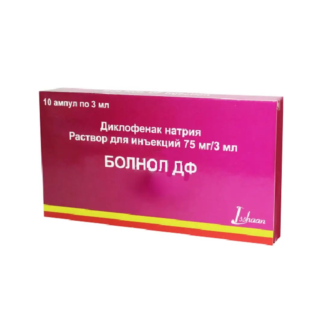 Bolnol DF r-r d/in. 75mg/3ml 3ml №10
