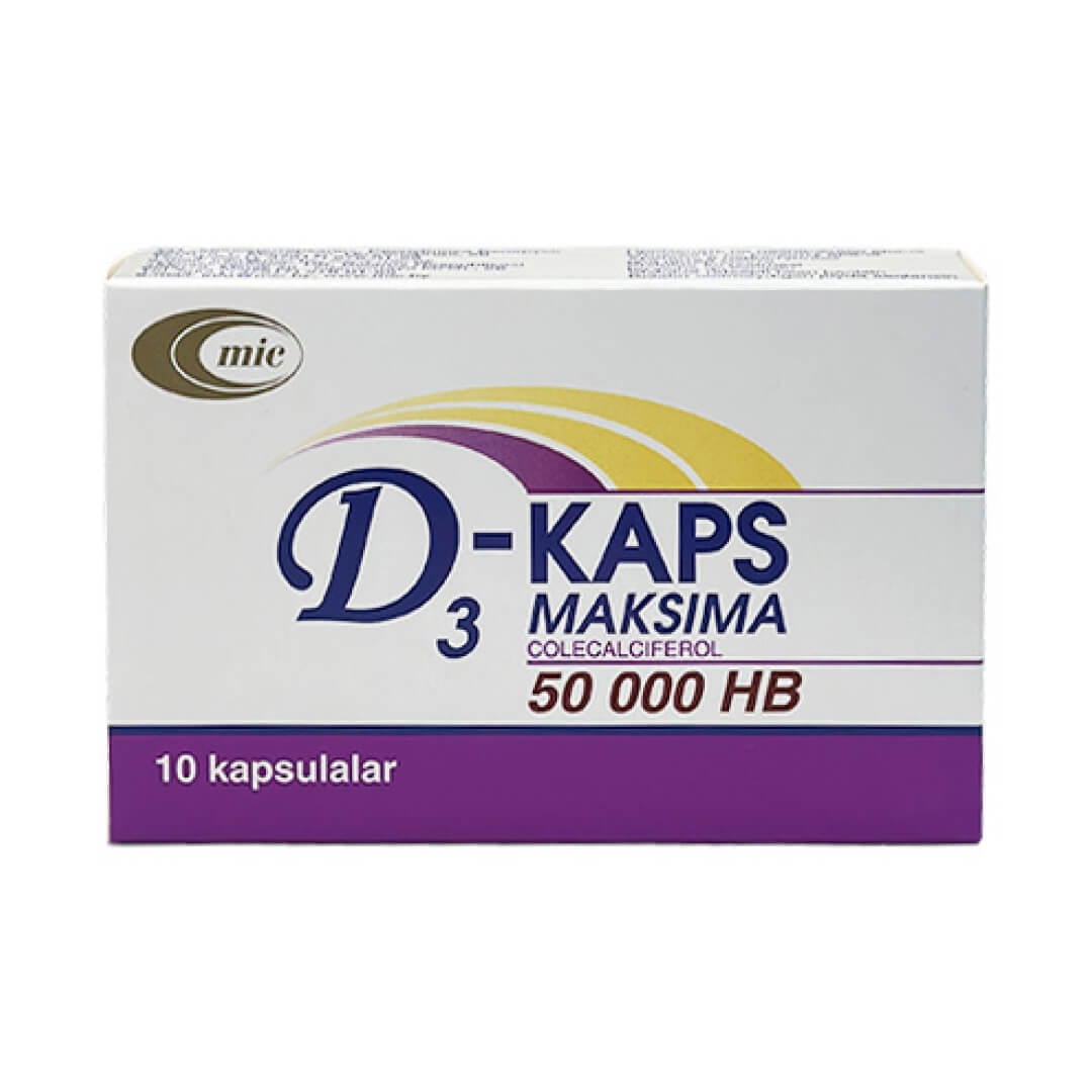 D3 maksima 50 000MЕ kaps. №10