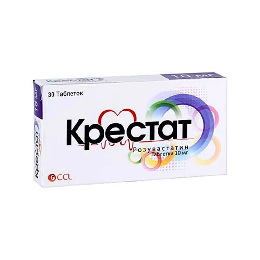 Крестат таб. п/о 10мг №30