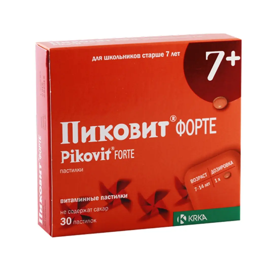 Пиковит форте 7+ пастилки №30